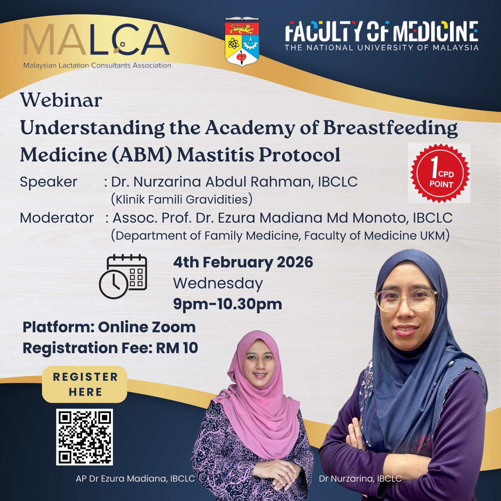 Webinar: Understanding the Academy of Breastfeeding Medicine (ABM) Mastitis Protocol